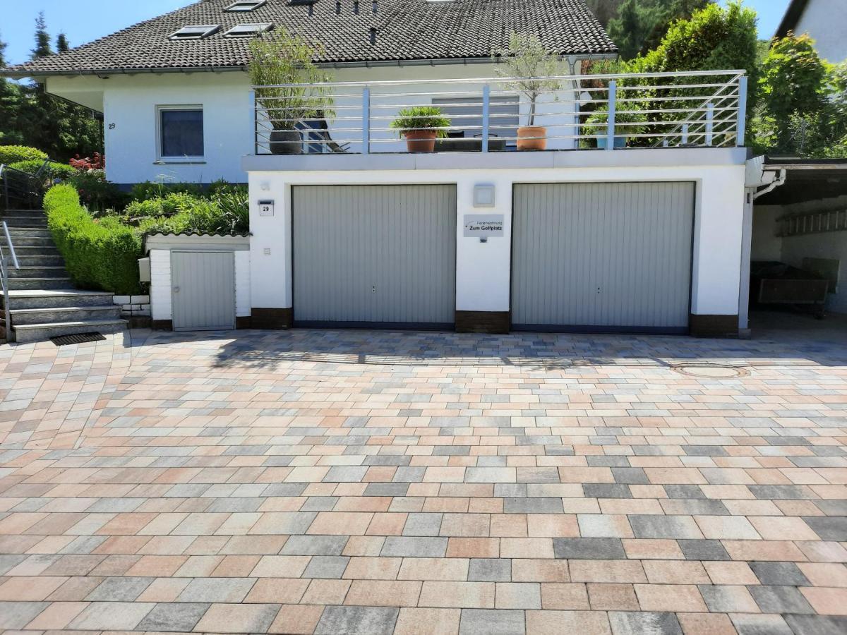 FEWO Zum Golfplatz Lügde Buitenkant foto