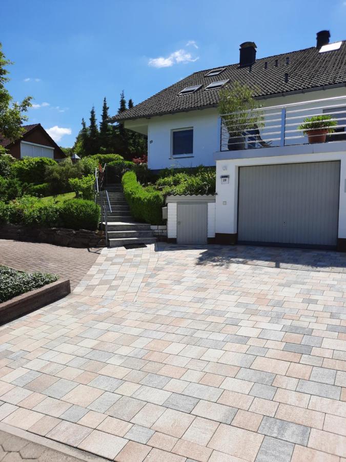 FEWO Zum Golfplatz Lügde Buitenkant foto