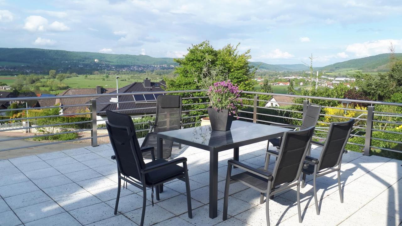 FEWO Zum Golfplatz Lügde Buitenkant foto