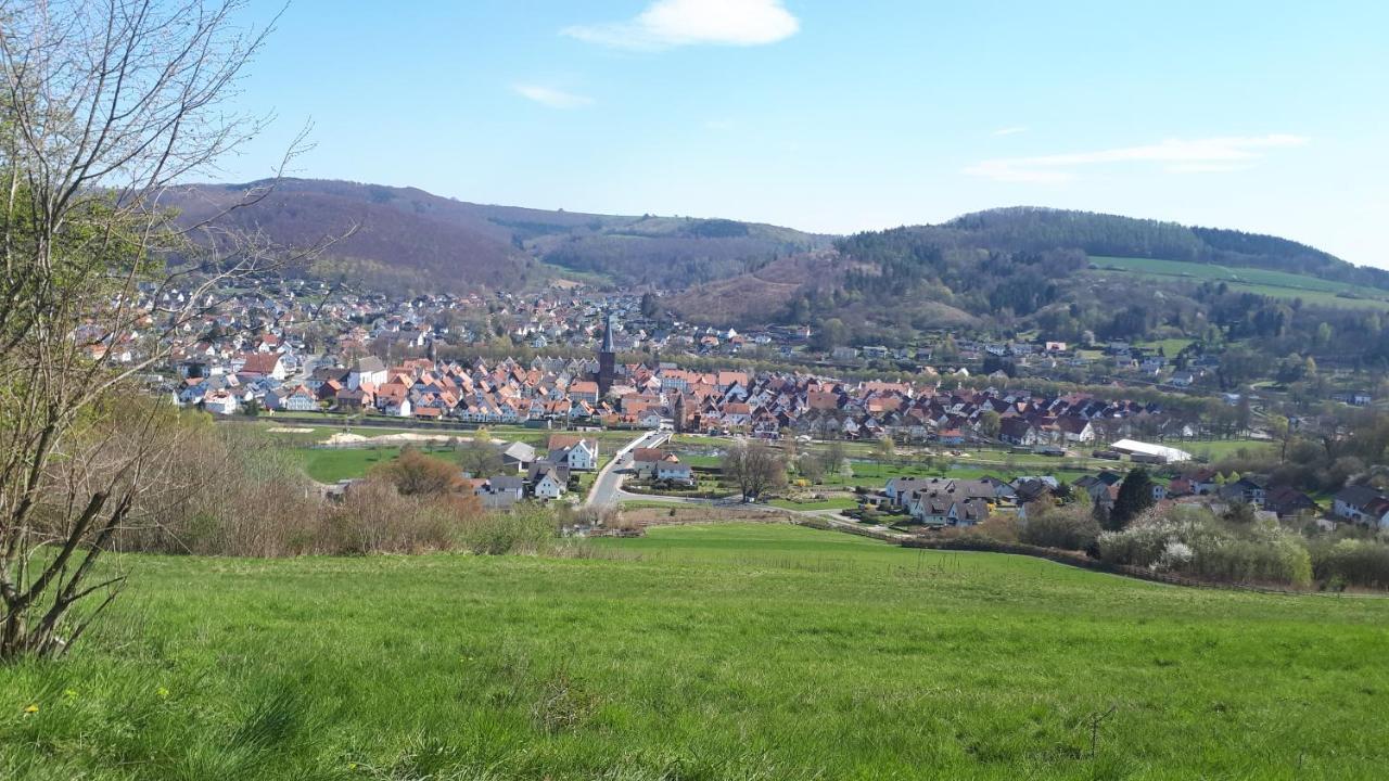 FEWO Zum Golfplatz Lügde Buitenkant foto
