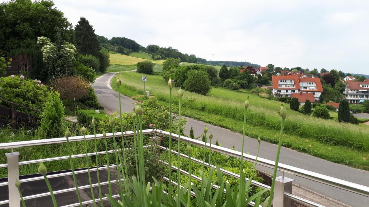 FEWO Zum Golfplatz Lügde Buitenkant foto